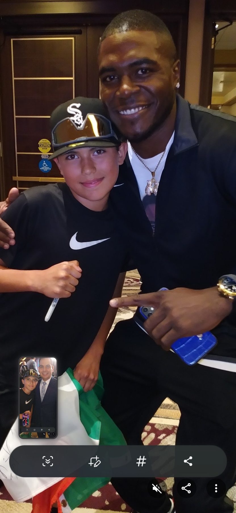 Young Luke Sevilla with a boxing personality